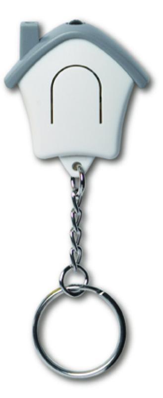 House key holder with red light