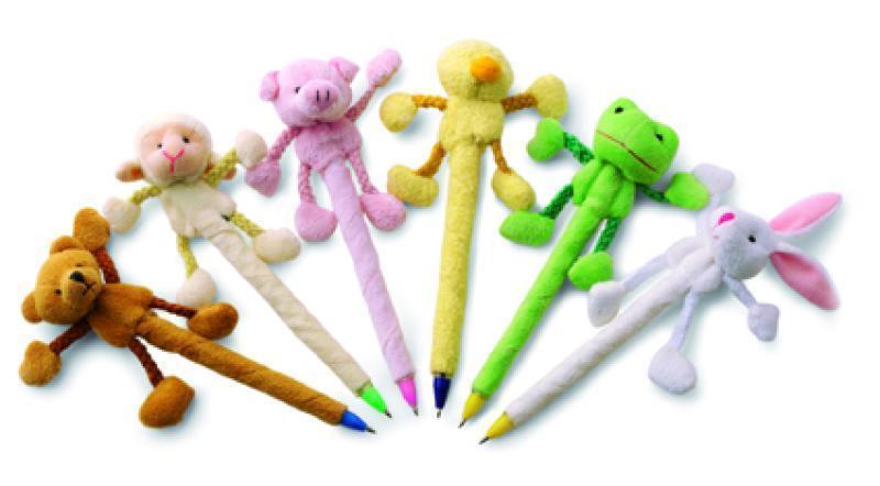 Cuddle ballpen, blue ink (assorted, price per piece, minimum order quantity 24pcs )