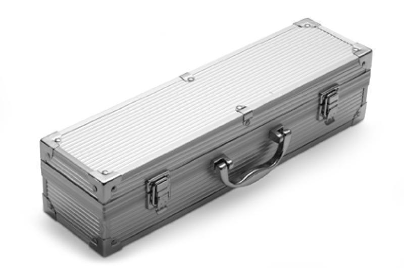 Grand barbecue set in aluminium case