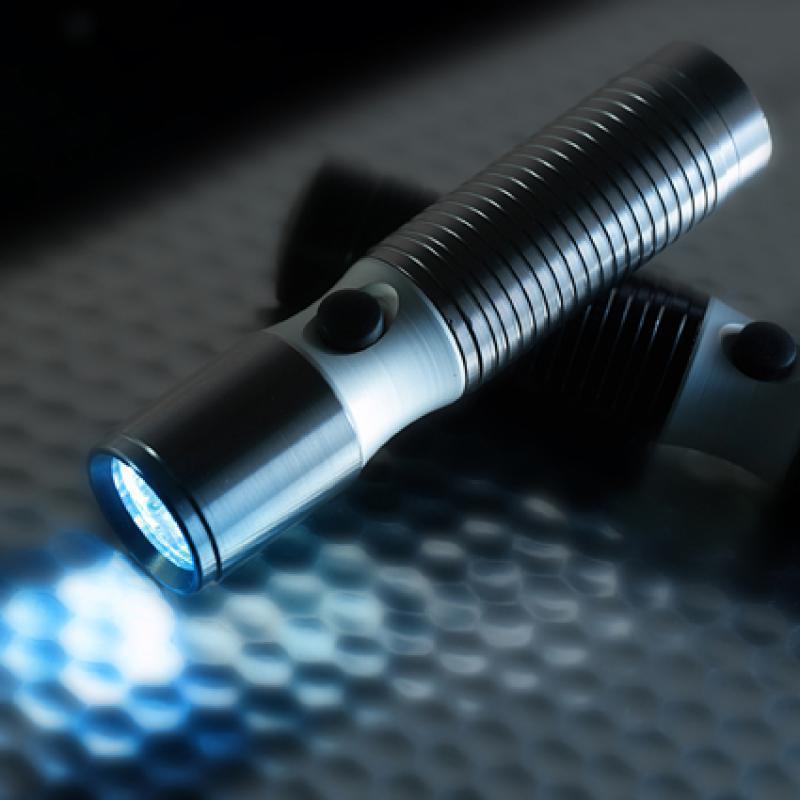 Pocket torch with nine LED white lights (D)