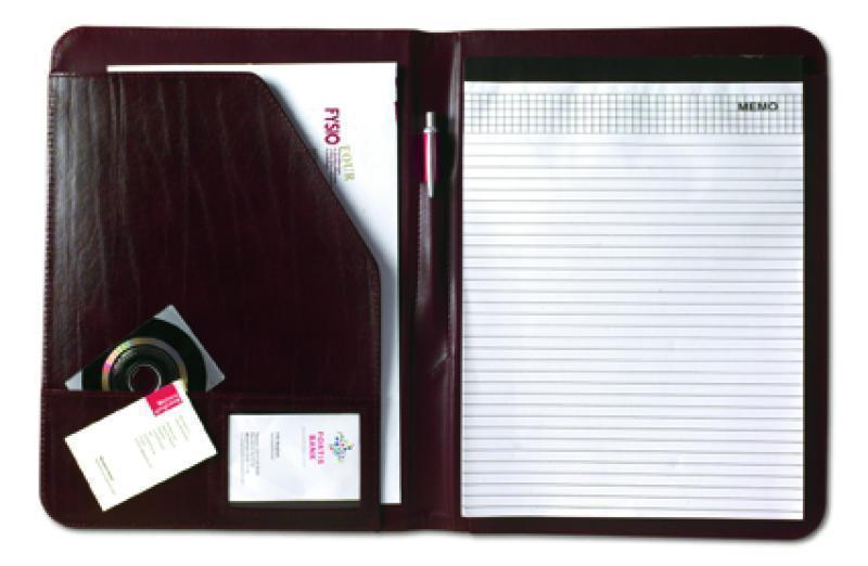 Ambassador deluxe conference folder A4, excludes note pad (item 8400)