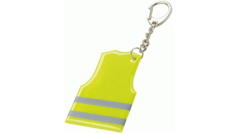 Neon Jacket Key Chain