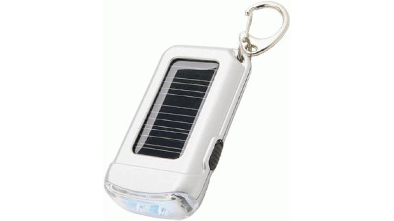 Solar Torch Key Chain