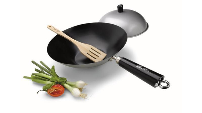 4 Pcs Wok Set