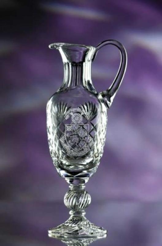 Cut Lead Crystal  Claret Pitcher