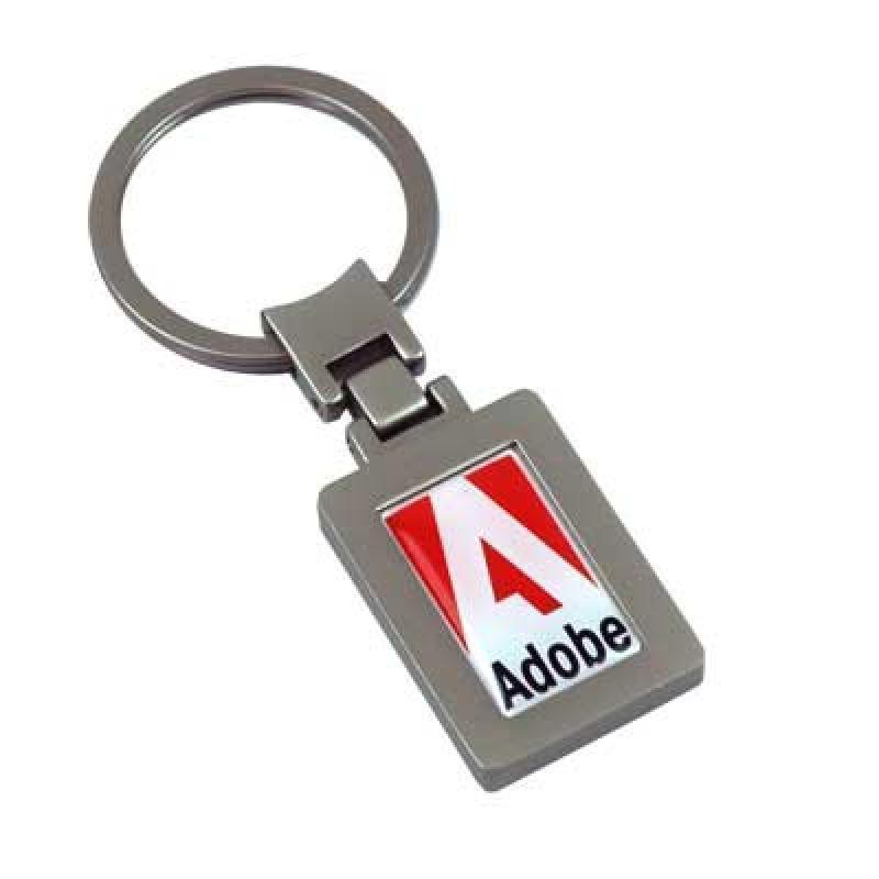 Domed Keyring