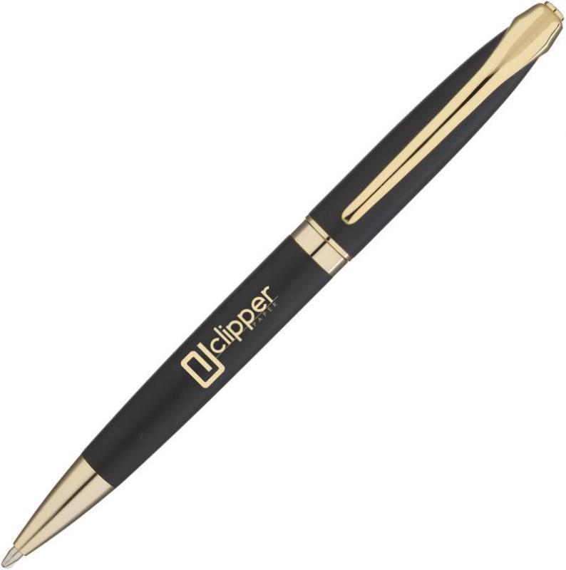 Ballad Gold Metal Ball Pen Engraved