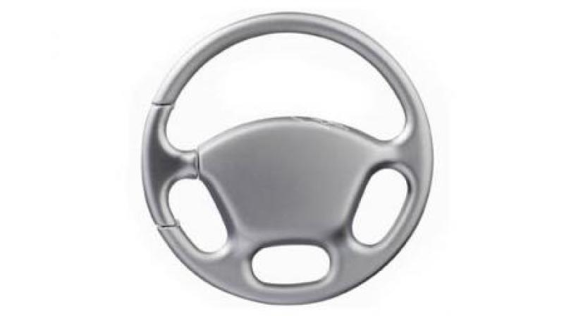 STEERING WHEEL KEY CHAIN