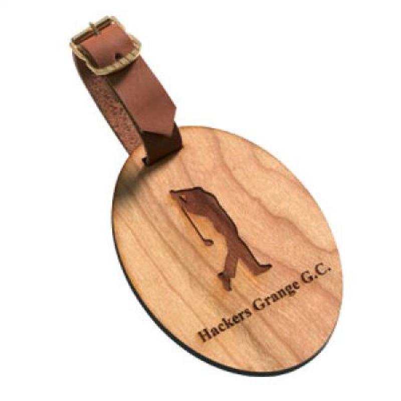 Wooden Bag Tag