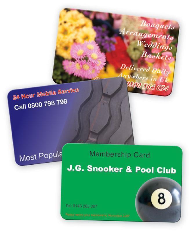 Plastic Membership Cards